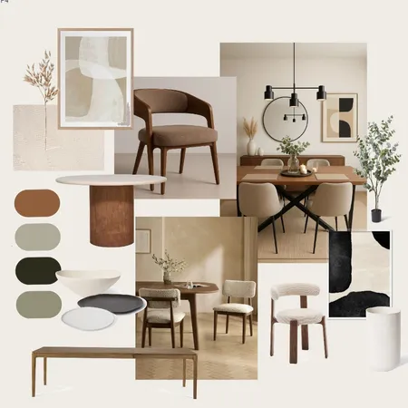 mood board - Dining Room Interior Design Mood Board by oliviajsutton21@gmail.com on Style Sourcebook
