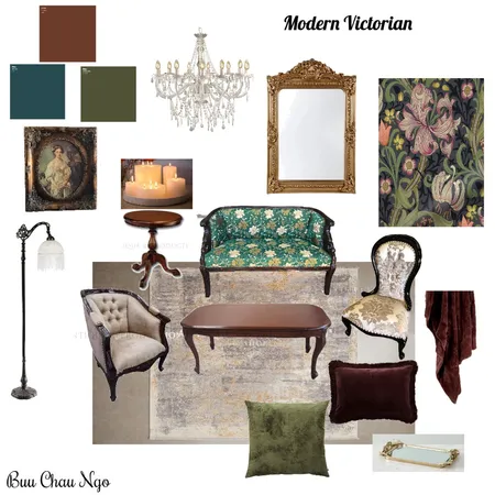 Sample board Interior Design Mood Board by Ngo