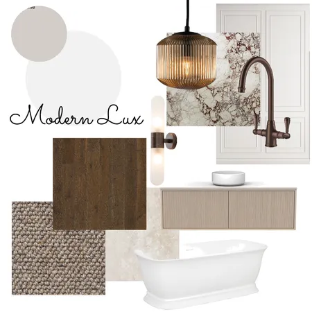 Modern Lux Interior Design Mood Board by JJHarris