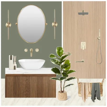 Rosewood - Downstairs Bathroom Interior Design Mood Board by Brianne.marie.gisele