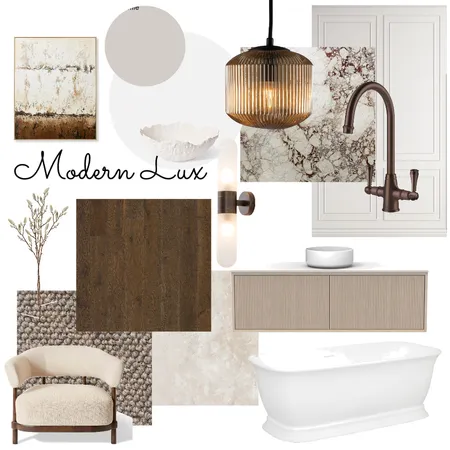 Modern Lux Interior Design Mood Board by JJHarris