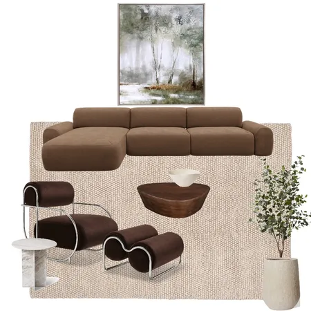 Australian Living space - Robin Boyd Inspired Interior Design Mood Board by Courtney Hazbic Interiors
