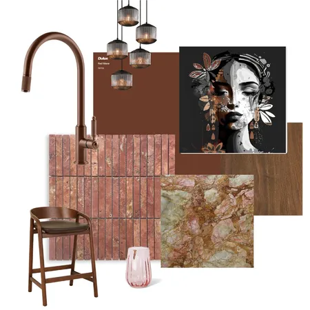 Moody kitchen Interior Design Mood Board by sales@tileandcupboard.com.au on Style Sourcebook