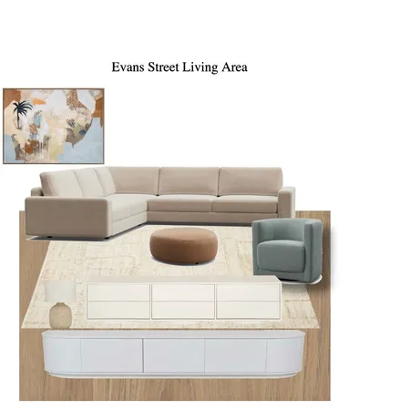 Evans St Living Room Interior Design Mood Board by KETCH Interiors on Style Sourcebook