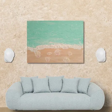 Details of a coastal livingroom Interior Design Mood Board by Vanessa.C