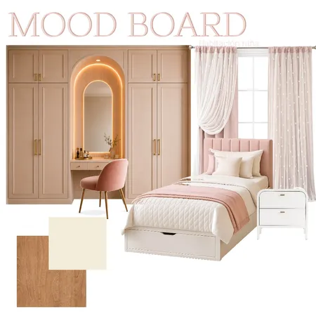 MoodBoard cuarto niña Interior Design Mood Board by Autran Flor