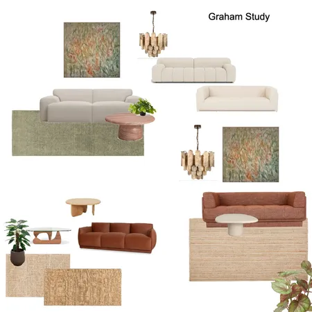 Graham study Interior Design Mood Board by Susan Conterno
