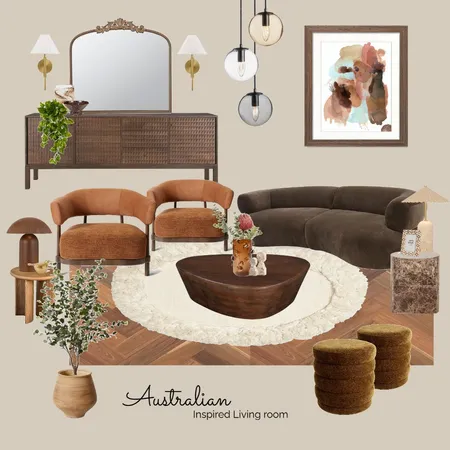 Australian inspired Living room Interior Design Mood Board by martina.interior.designer on Style Sourcebook