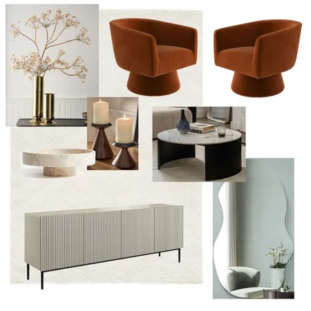 Chelsea Water 3 living room side area wood Interior Design Mood Board by Lovenana