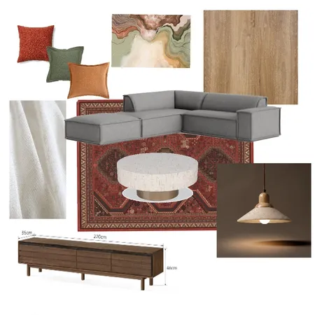 Mt Barden 2.0 Interior Design Mood Board by AKM
