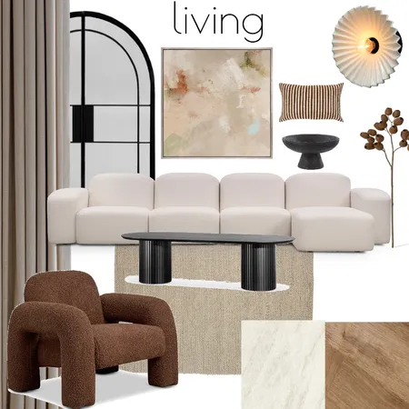 Australian Living Interior Design Mood Board by Project Abode