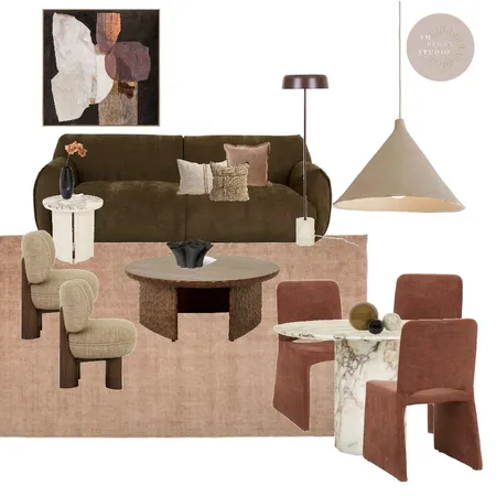 Monday Mood Earthy Interior Design Mood Board by Samantha Michelle Design Studio on Style Sourcebook