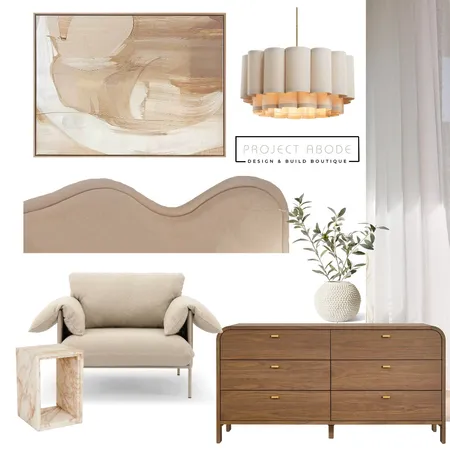 WARM NEUTRAL BEDROOM Modern Australian Style Interior Design Mood Board by Project Abode on Style Sourcebook