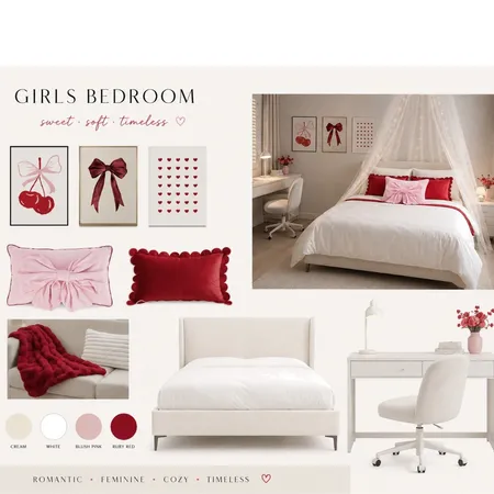 Peppers Bedroom Interior Design Mood Board by Sam’s Styled Living