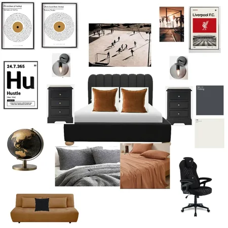 Mason's Room Interior Design Mood Board by Sarah