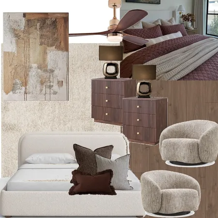 Luke Pantin Master Bedroom Interior Design Mood Board by jdarinteriors