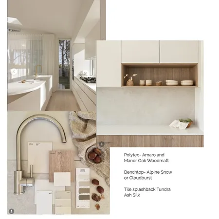 Kitchen North St Interior Design Mood Board by Myli
