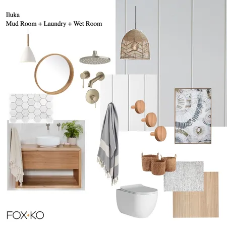 Ikuka Interior Design Mood Board by Fox + Ko