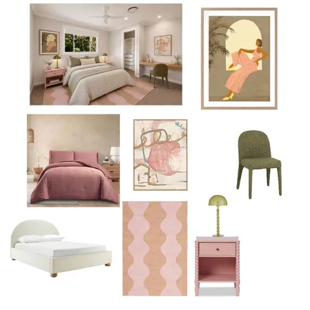 bedroom 1 Interior Design Mood Board by casa linda