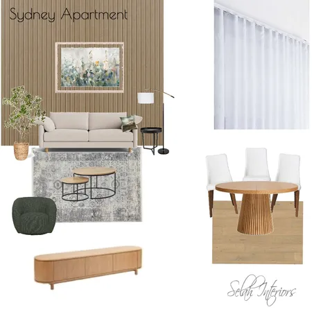Sydney Apartment Interior Design Mood Board by Selah Interiors