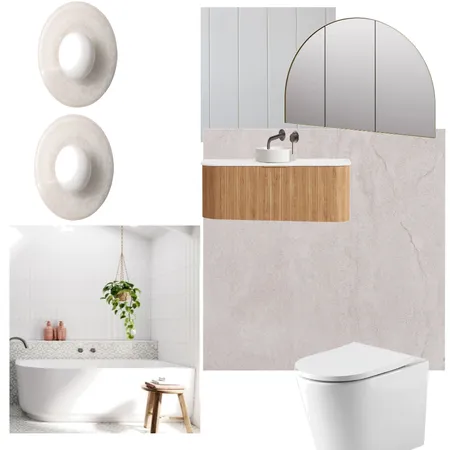 Bathroom Interior Design Mood Board by Coastal Haus 1