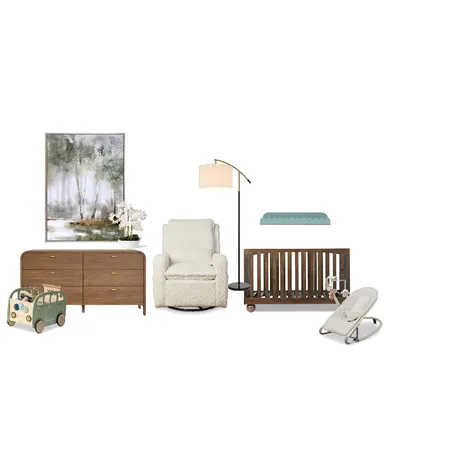 Nursery Interior Design Mood Board by Phoebep97