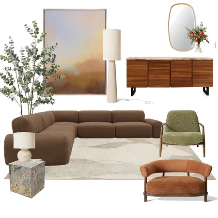 Australian Inspired Living Room - decompose Interior Design Mood Board by studiomello on Style Sourcebook