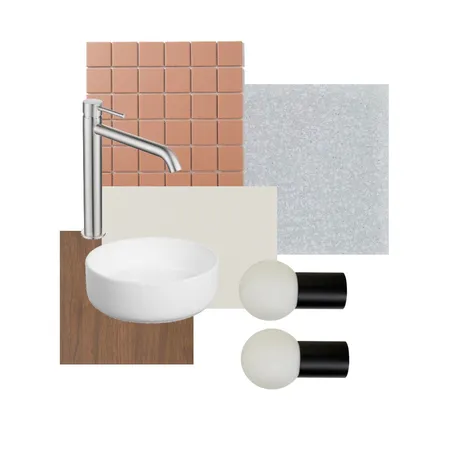 Liverpool St Bathrom Interior Design Mood Board by Studio Lei