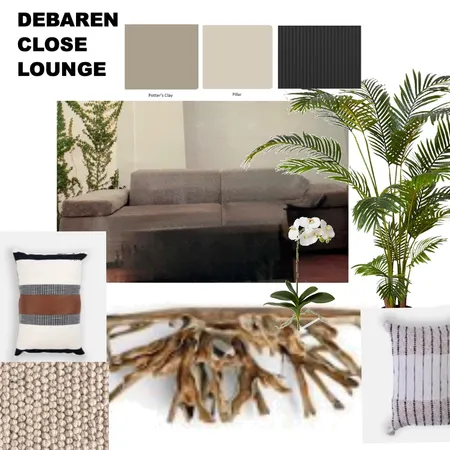 DEBAREN CLOSE LOUNGE Interior Design Mood Board by ShannonCastle