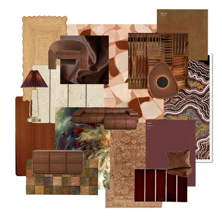 Deep Japan Interior Design Mood Board by lulurosec