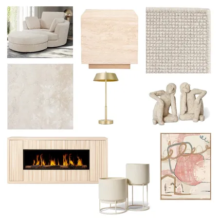 Retreat Room Interior Design Mood Board by Steph@curatedcollective.com.au