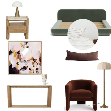 Orchard Bedroom #3 Interior Design Mood Board by Sally Louise Interiors
