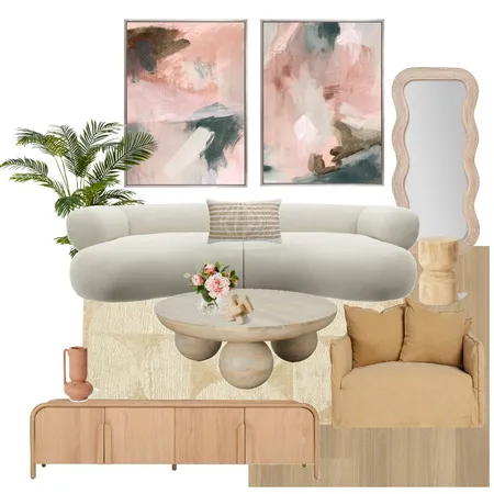 Australian Design Living Room Interior Design Mood Board by A.M. Interior Styling