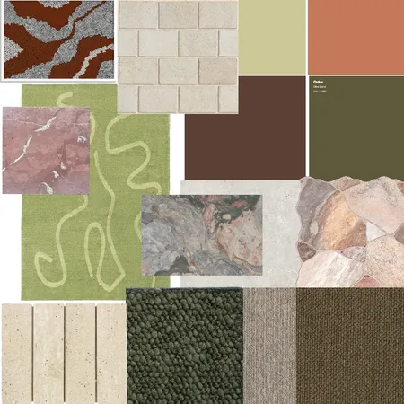 Materials and colours 2 Interior Design Mood Board by brookeamaro@gmail.com