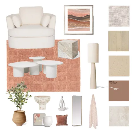 Retreat Moodboard Interior Design Mood Board by Steph@curatedcollective.com.au