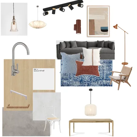 מטבח נוקדיפ 1 Interior Design Mood Board by Batya Rinsky