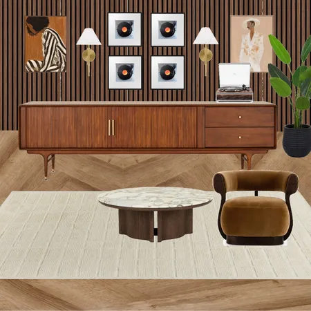 Music Lounge V2 Interior Design Mood Board by n.cervantes18@hotmail.com