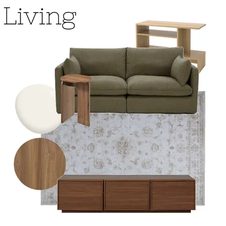 Collins Creek - Living 3 Interior Design Mood Board by alice@nichedesign.com.au