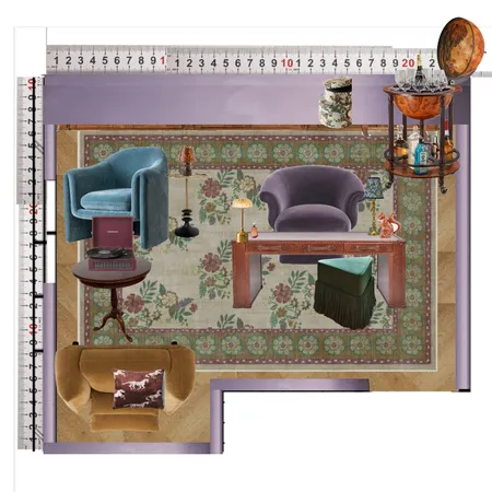 Library Interior Design Mood Board by dl2407