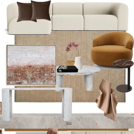 Living area sculptured art v1 globewest c Interior Design Mood Board by Efi Papasavva