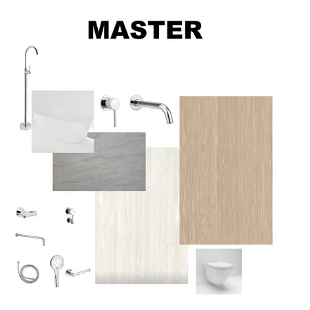 MASTER & ENSUITE Interior Design Mood Board by FMA INTERIORS