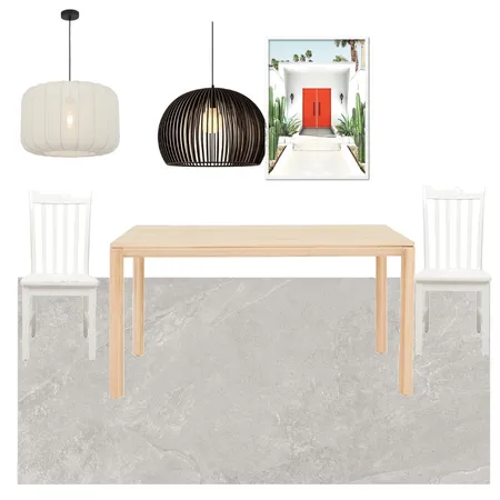פינת אוכל Interior Design Mood Board by Batya Rinsky