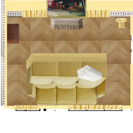 Prada Banana Theatre Interior Design Mood Board by dl2407