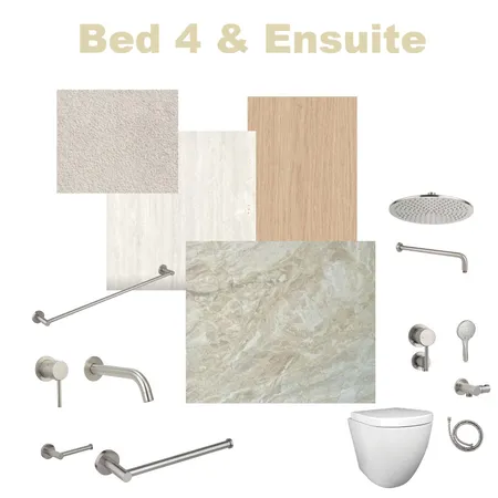 BED AND ENSUITE 4 Interior Design Mood Board by FMA INTERIORS