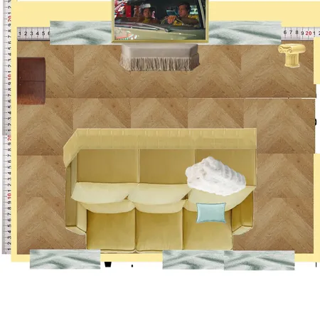 Prada Banana Theatre Interior Design Mood Board by dl2407