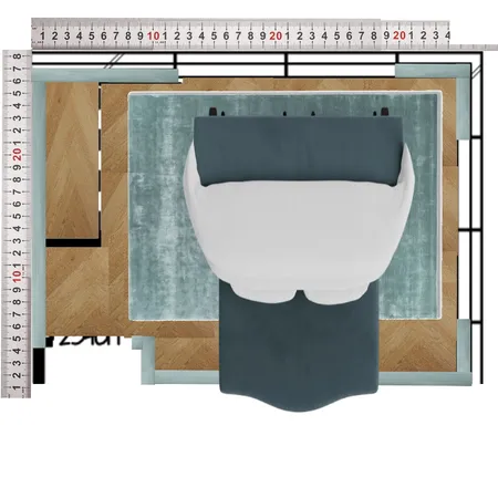 Guest Room Queen Interior Design Mood Board by dl2407