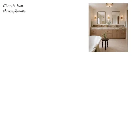 Alicia Lamey - Primary Bathroom Interior Design Mood Board by schwartzfurniture