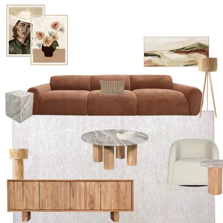 Malmo Rust Interior Design Mood Board by alanajuers