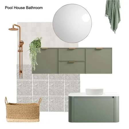 Chapmans Pool House Bathroom Interior Design Mood Board by Susan Conterno