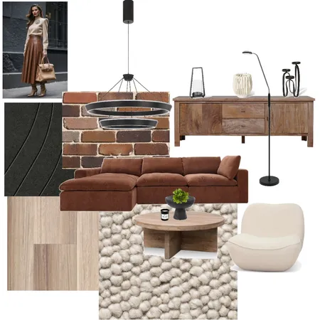 LIVING ROOM Interior Design Mood Board by amna.f